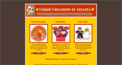 Desktop Screenshot of cookiecreationsofatlanta.com
